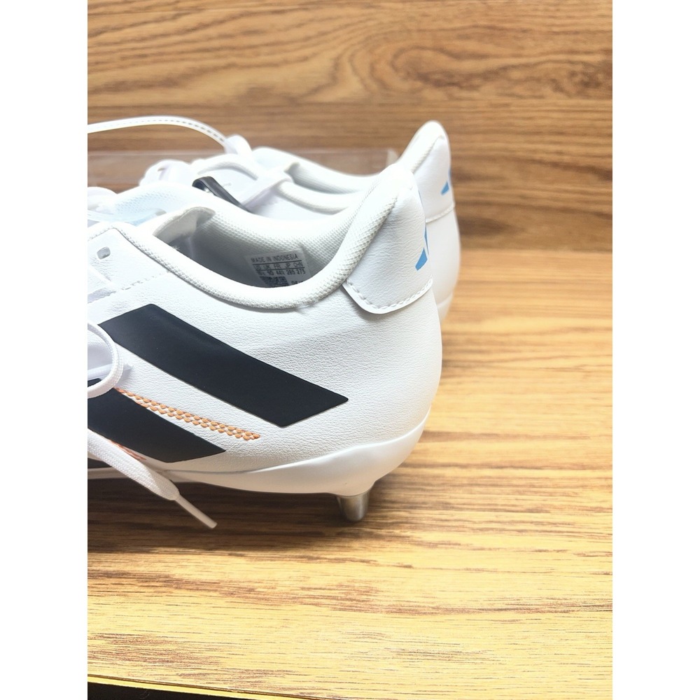 Men's adidas Kakari Elite (SG) Soft Ground Rugby White Cleats JP8800 Size 10.5 - Picture 2 of 12
